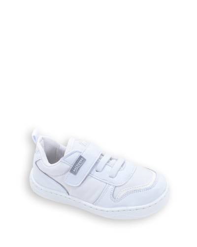 Zapatilla Deportiva Barefoot Grulla Blanca Zapyflex