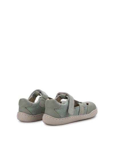 Sandalia Barefoot Infantil Verde Savia Zapyflex _2