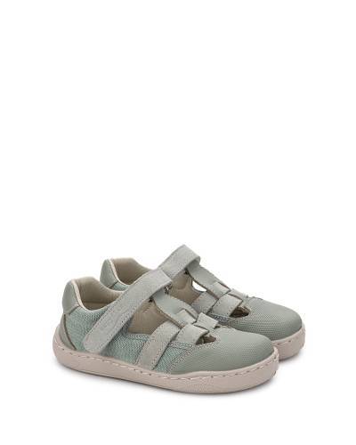 Sandalia Barefoot Infantil Verde Savia Zapyflex