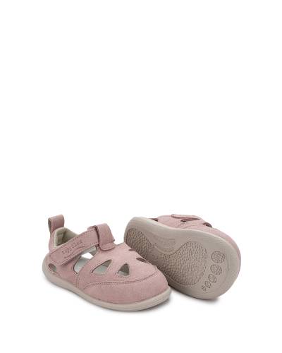 Sandalia Respetuosa Infantil Nogal Zapyflex Rosa Nude