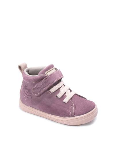 Bota respetuosa niña Zapyflex ranita color vino