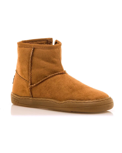 Bota niña invierno color camel barefoot Mustang