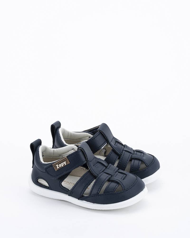 Sandalia respetuosa zapyflex marino navy
