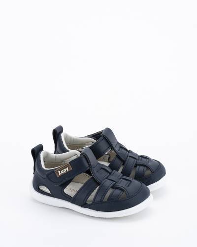 Sandalia respetuosa zapyflex marino navy